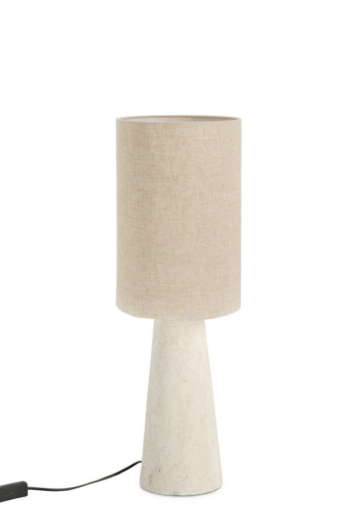 LAMPADA TAV. MARARA BEIGE H65,5