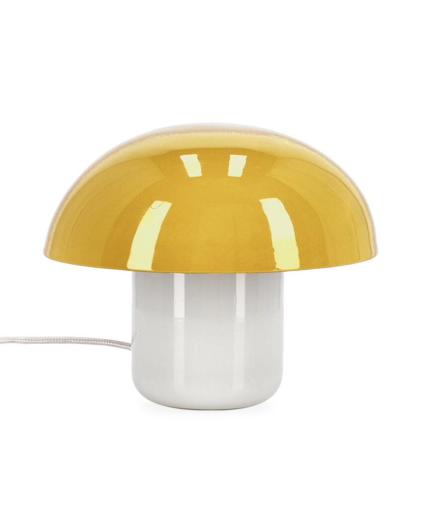 LÁMPARA MESA BRIDGES AMARILLO H25
