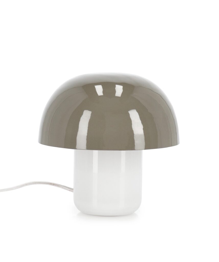 LÁMPARA MESA BRIDGES GRIS H20