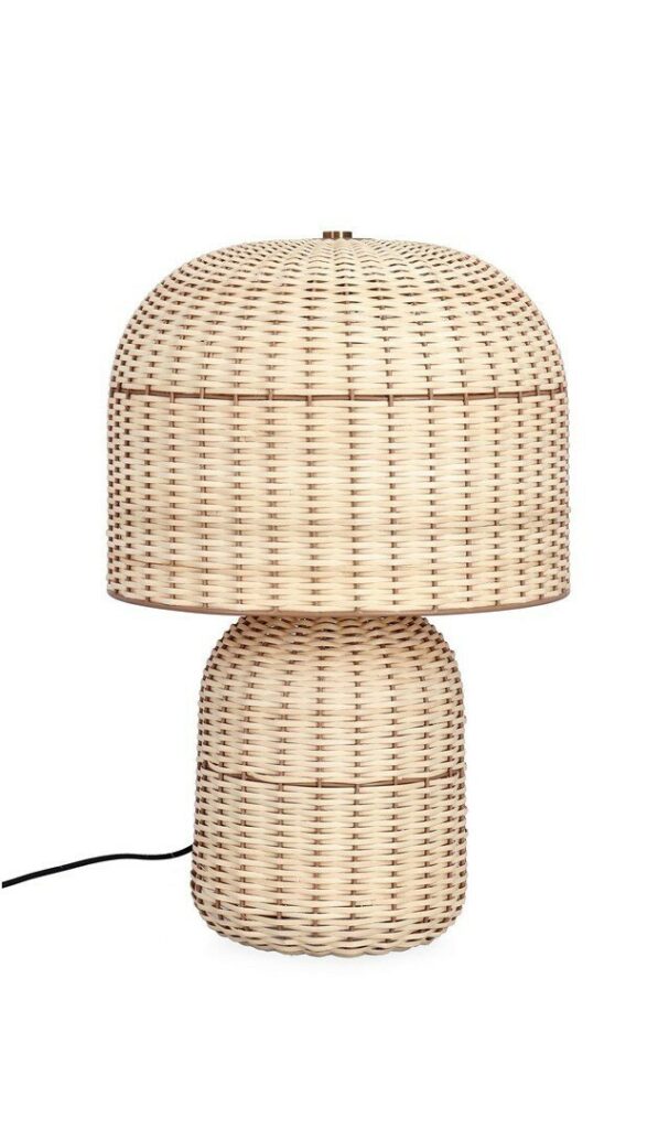 LAMPADA TAV. SIKKIM RATTAN H61