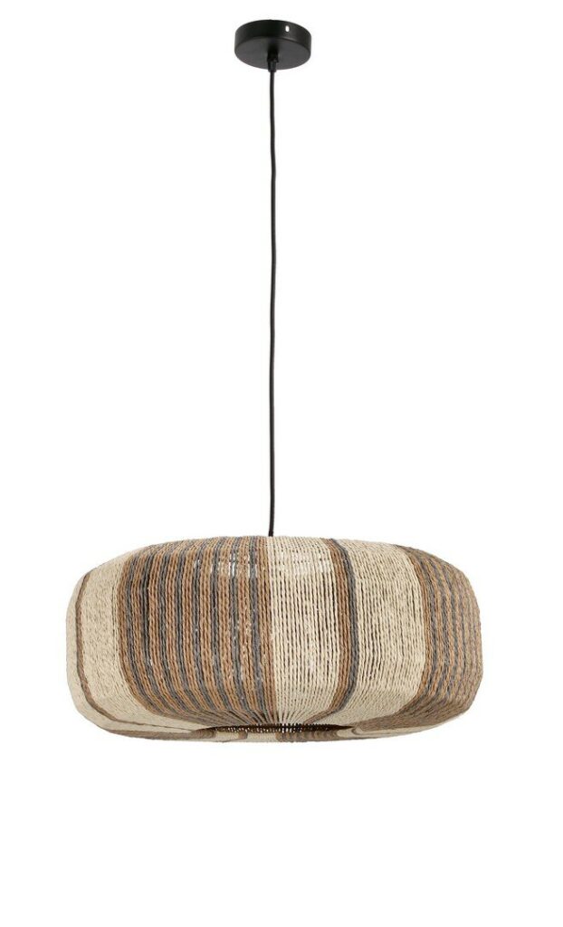 LAMPADARIO MALI BEIGE GRIGIO MARR D50,5