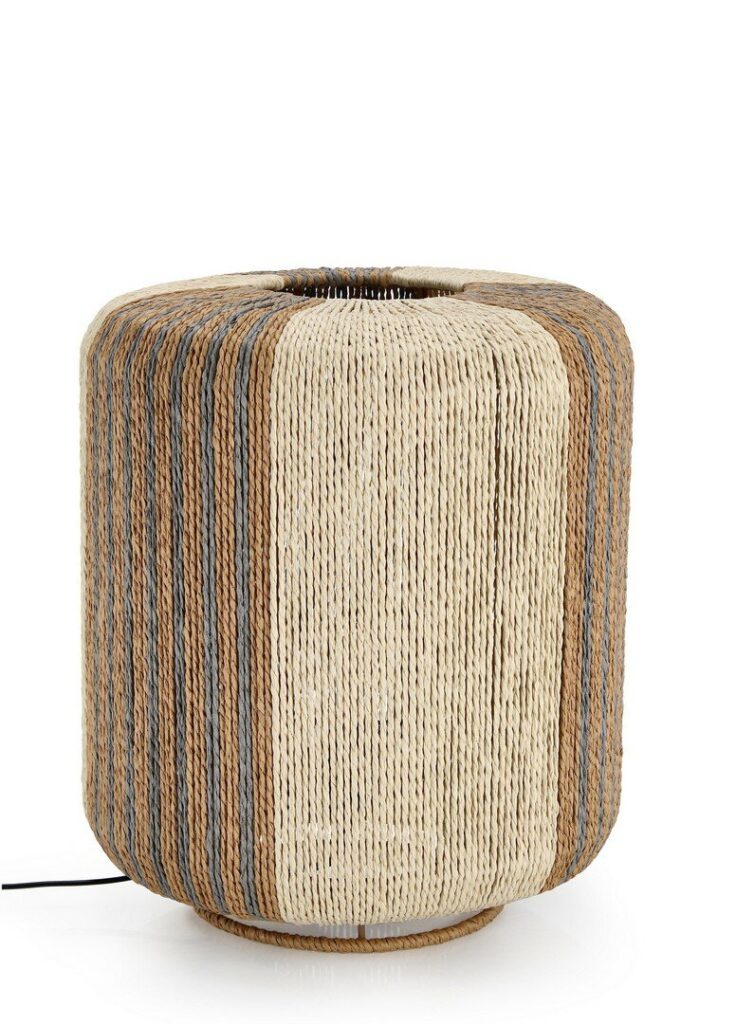 LAMPADA TAV. MALI BEIGE GRIGIO MARR D34