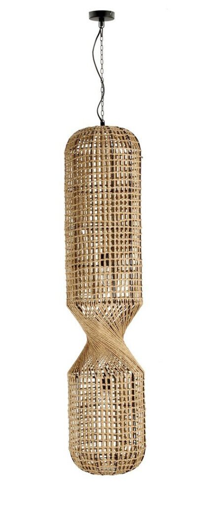 LAMPADARIO MALABO NATURALE H132