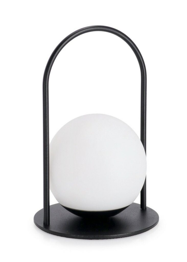 LAMPADA LED PANSY NERO C-MANICO H21